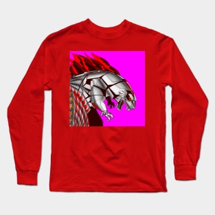 mechagodzilla in flames Long Sleeve T-Shirt